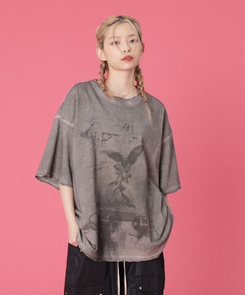 DANKE SCHON tシャツ DankeSchon/ダンケシェーン/BURN SST PRAY