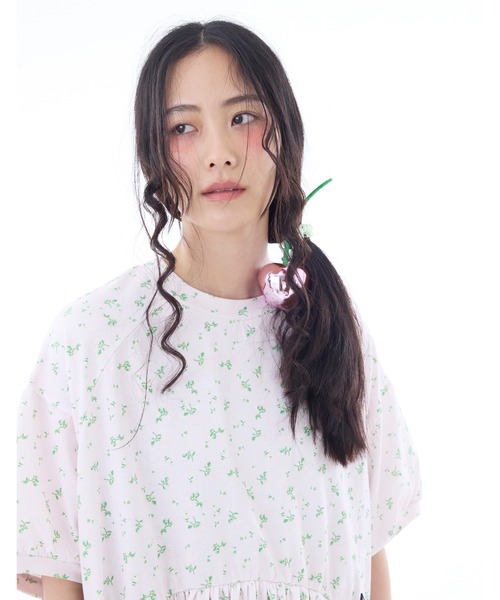 Little sunny bite ワンピース /little bite/floral bomber mini