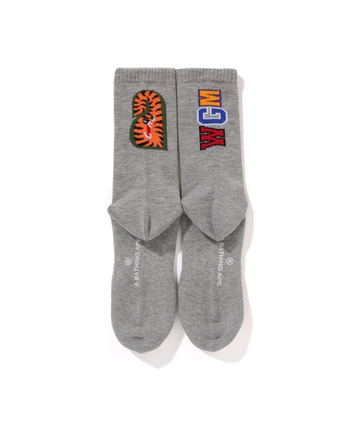 シャークソックス バッグ A BATHING APE 靴下 SHARK SOCKS メンズ : ZOZOTOWN Yahoo!店