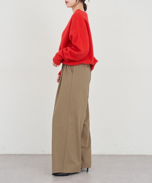 SHENERY（シーナリー） ニット セーター ファーウールクルーネック