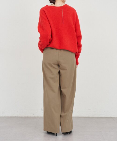 SHENERY（シーナリー） ニット セーター ファーウールクルーネック