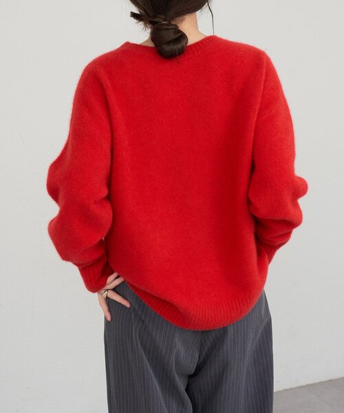 SHENERY（シーナリー） ニット セーター ファーウールクルーネック