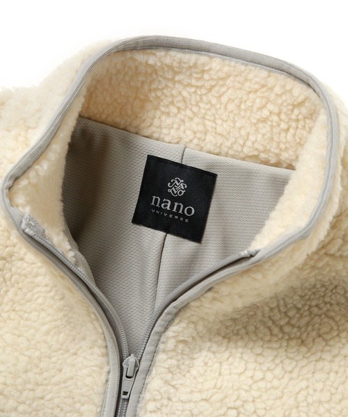 「NANO universe」 ブルゾン S ブラウン メンズ_画像4
