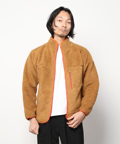 「NANO universe」 ブルゾン S ブラウン メンズ_画像6