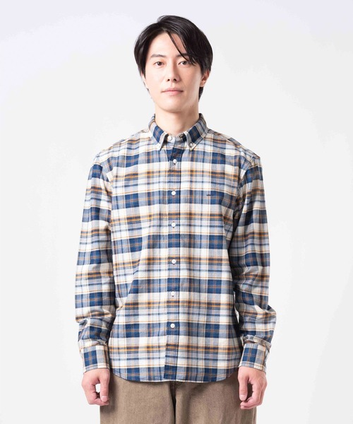 Levi's　リーバイス　ヘンリーネック　長袖　ボタン　シャツ　メンズ 90s Levi'sリーバイス ヘンリーネック コットン 長袖Tシャツ 白