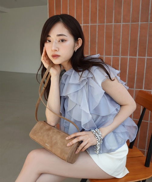 eimy istoire 新品 ボリュームパフスリーブシャツ