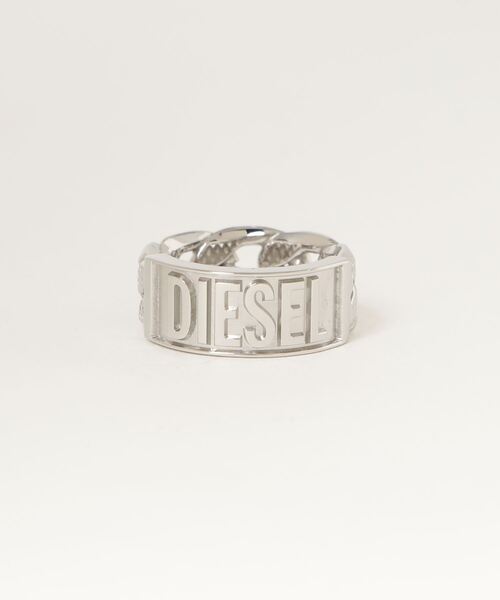 DIESELリング 8号 DIESEL 「DIESEL」 リング 8 シルバー メンズ : ZOZOTOWN Yahoo