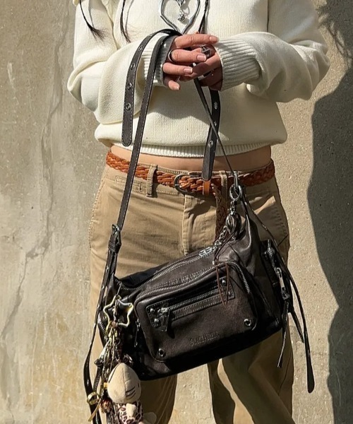 BLACKPURPLE（ブラックパープル） ショルダーバッグ バッグ 「日本未