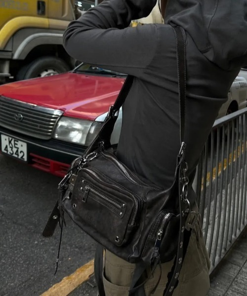 BLACKPURPLE（ブラックパープル） ショルダーバッグ バッグ 「日本未