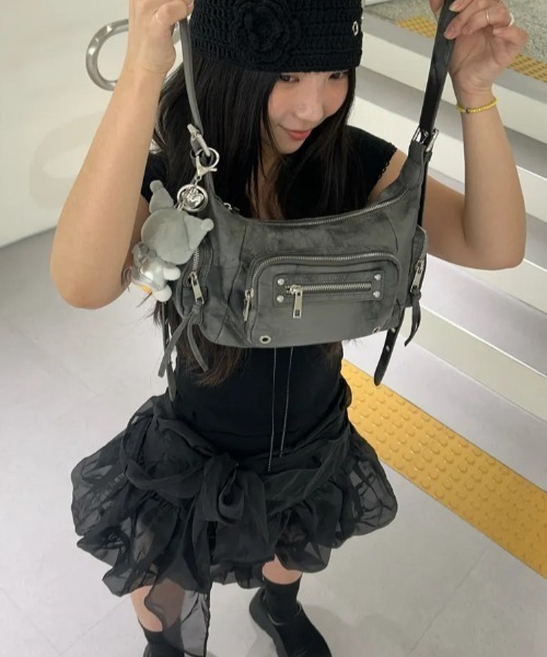 BLACK PURPLE ブラックパープル ショルダーバッグ BLACKPURPLE（ブラックパープル） ショルダーバッグ バッグ 「日本未