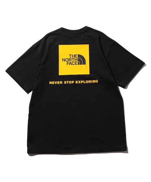 「FREAK'S STORE」 「THE NORTH FACE」半袖Tシャツ LARGE ブラック メンズ