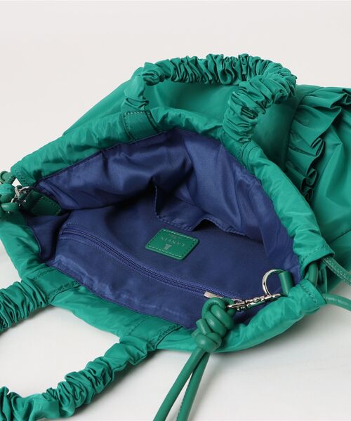 LANVIN ショルダーバッグ ライトグリーン新品未使用タグ付き LANVIN en Bleu ショルダーバッグ バッグ マイル マルチショルダー