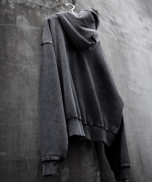 パーカー 「RUUBON」heavy weight cotton full zip hoodie / ヘビーウェイトコットンフルジップーディ メンズ | RUUBON | 08
