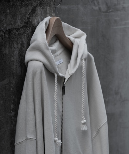 パーカー 「RUUBON」heavy weight cotton full zip hoodie / ヘビーウェイトコットンフルジップーディ メンズ | RUUBON | 11