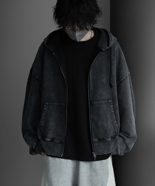 パーカー 「RUUBON」heavy weight cotton full zip hoodie / ヘビーウェイトコットンフルジップーディ メンズ | RUUBON | 16