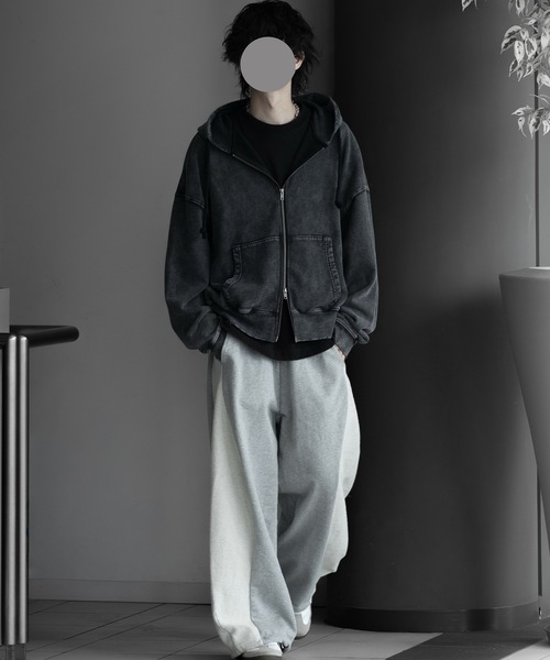パーカー 「RUUBON」heavy weight cotton full zip hoodie / ヘビーウェイトコットンフルジップーディ メンズ | RUUBON | 18