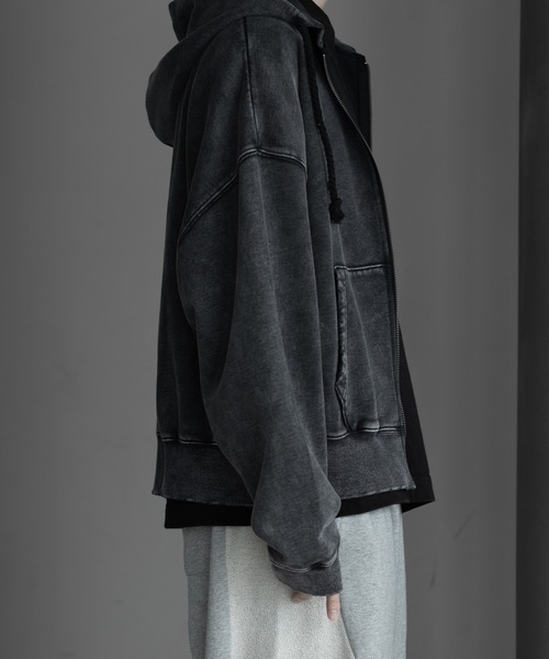 パーカー 「RUUBON」heavy weight cotton full zip hoodie / ヘビーウェイトコットンフルジップーディ メンズ | RUUBON | 19