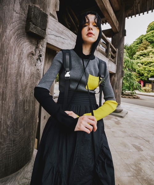 OMMO（オーエムエムオー） ニット セーター HOODIE KNIT TOP