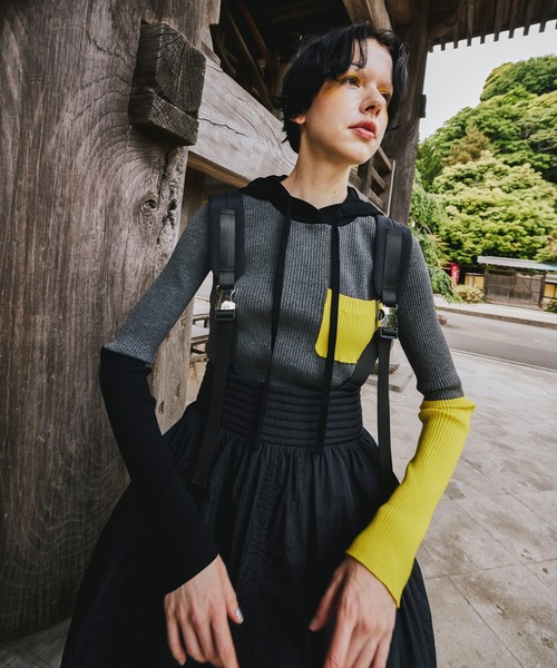 OMMO（オーエムエムオー） ニット セーター HOODIE KNIT TOP