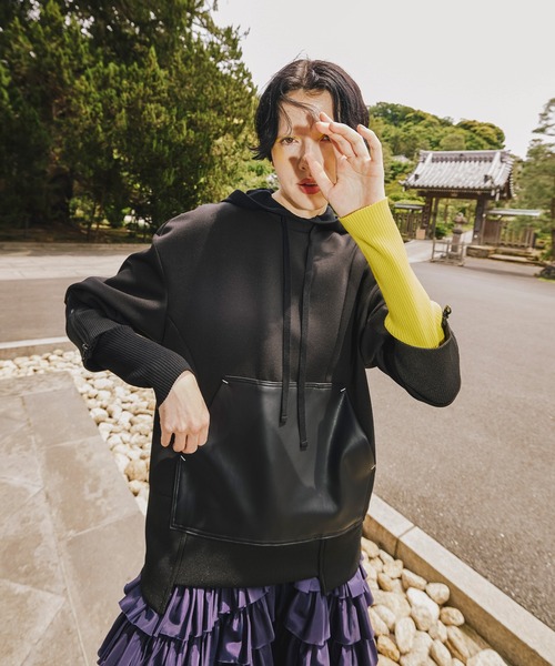 OMMO（オーエムエムオー） ニット セーター HOODIE KNIT TOP