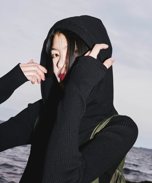 OMMO（オーエムエムオー） ニット セーター HOODIE KNIT TOP