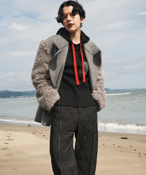 OMMO（オーエムエムオー） ニット セーター HOODIE KNIT TOP