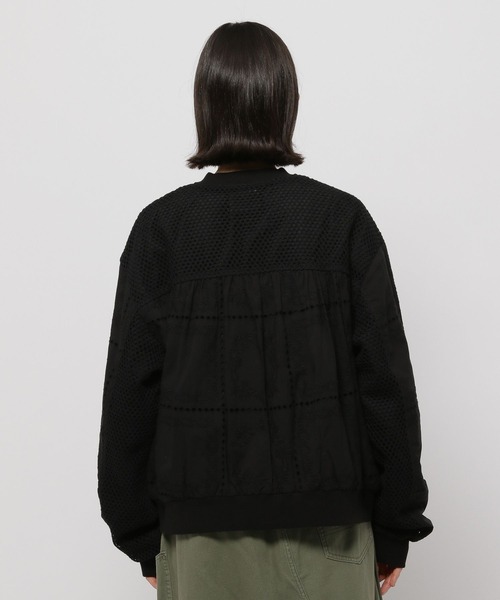 niko and…（ニコアンド） ジップアップブルゾン FREE ホワイト