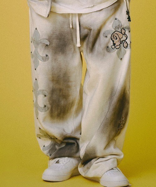 GALFY（ガルフィー） スウェットパンツ ジャージ A'GEM/9 × .kom