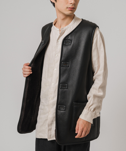 EDIFICE（エディフィス） 革ジャン ライダース ETS.MATERIAUX(マテリオ