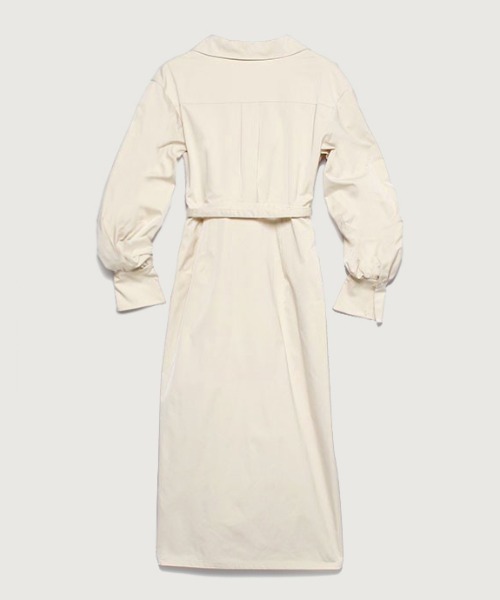 anuans（アニュアンス） シャツワンピース SMALL ホワイト レディース