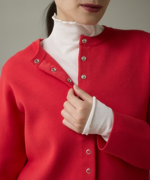 イッツインターナショナル（I．T．’S． international）/ドットボタンニットカーディガン I.T.'S. international（イッツインターナショナル） カーディガン