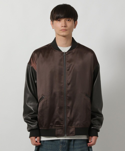 LAKOLE（ラコレ） ブルゾン アウター PUレザースカジャン / 589549