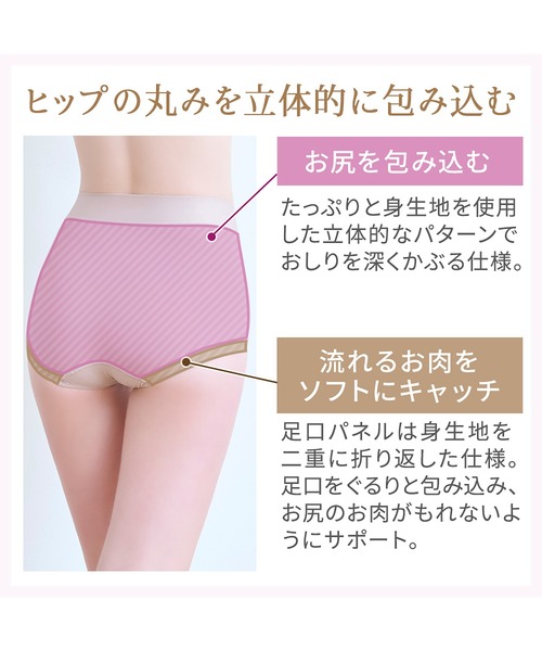 BRADELIS NewYork（ブラデリスニューヨーク） ショーツ 細みえ快適綿混
