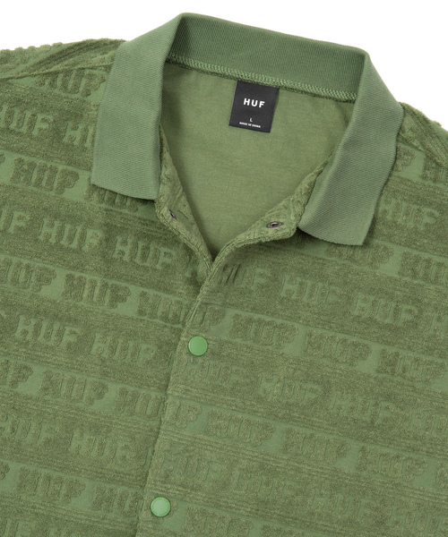 「HUF」 半袖シャツ LARGE ネイビー メンズ_画像7