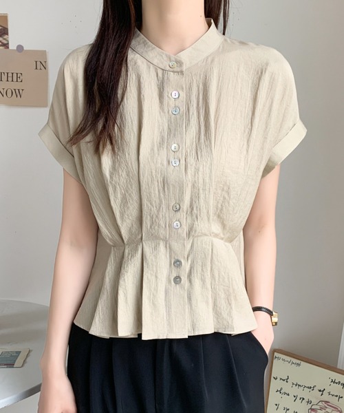 「ABITOKYO」 ドルマンスリーブブラウス L アイボリー レディース_画像4