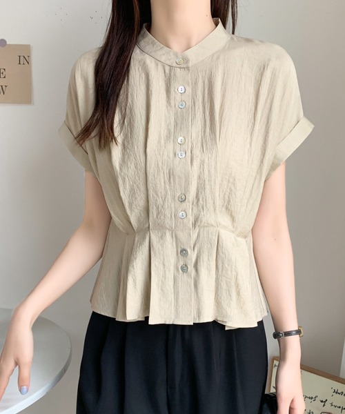 「ABITOKYO」 ドルマンスリーブブラウス L アイボリー レディース_画像6