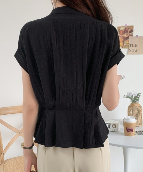 「ABITOKYO」 ドルマンスリーブブラウス L アイボリー レディース_画像8