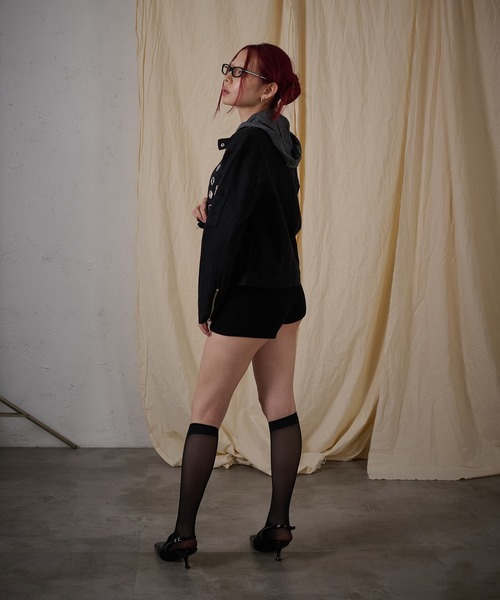 ジャケット・アウター FTW EYELET COTTON BIKER JACKET セール】EYELET COTTON BIKER JACKET（その他アウター）｜FTW