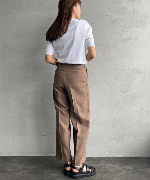 「gicipi」 半袖ニット 1 ブラック系その他 レディース_画像6