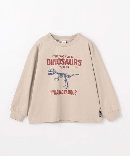ANY（エニィ） tシャツ 恐竜プリント 長袖Tシャツ キッズ 子供服