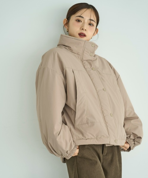 mil（ミル） ダウンコート ダウンジャケット ショート中綿ジャケット