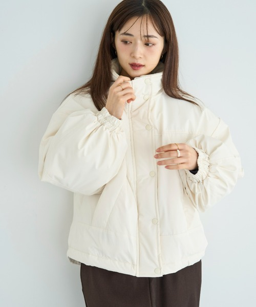 mil（ミル） ダウンコート ダウンジャケット ショート中綿ジャケット