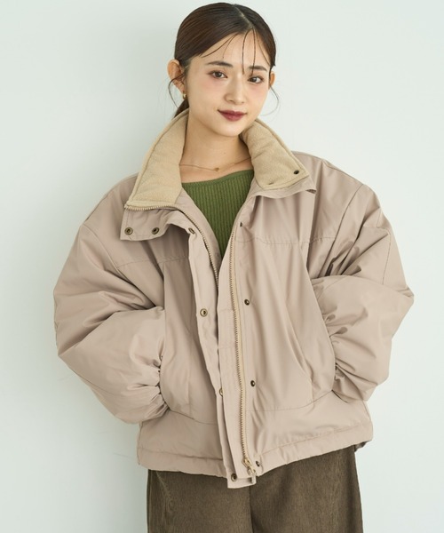 mil（ミル） ダウンコート ダウンジャケット ショート中綿ジャケット
