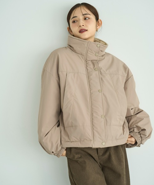 mil（ミル） ダウンコート ダウンジャケット ショート中綿ジャケット