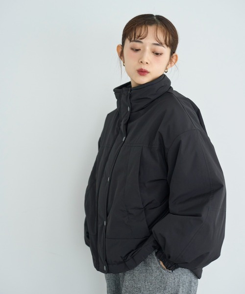 mil（ミル） ダウンコート ダウンジャケット ショート中綿ジャケット