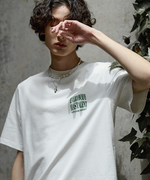 「Bleme」 半袖Tシャツ S ホワイト メンズ_画像2