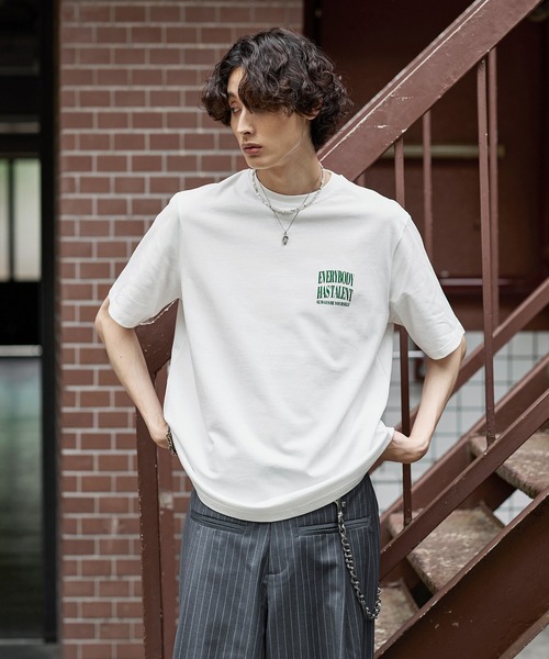 「Bleme」 半袖Tシャツ S ホワイト メンズ_画像7