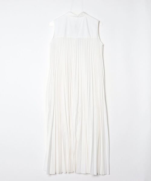 Sov. 「Sov.」 ノースリーブワンピース 38 オフホワイト レディース