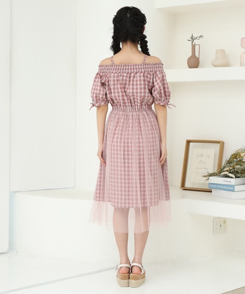 「PINKHUNT」 「KIDS」半袖ワンピース 150cm ブラック キッズ_画像6