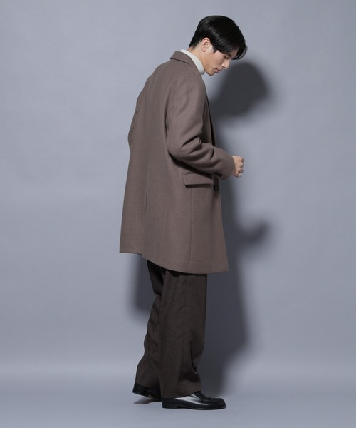 NANO universe（ナノ・ユニバース） チェスターコート コート ウール/N